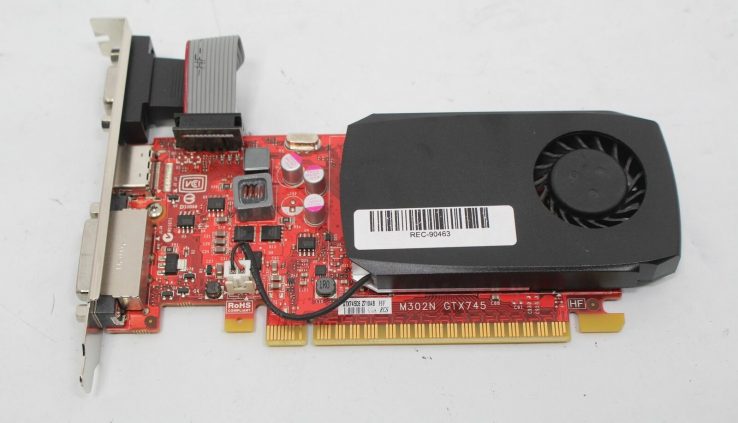 Dell GeForce M302N GTX 745 4GB GDDR3 PCIe Graphics Card
