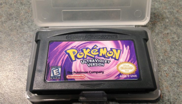 POKEMON ULTRA VIOLET GBA Gameboy Reach DS Preserving Case