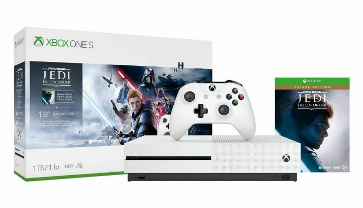 Xbox One S 1TB Star Wars Jedi Fallen Repeat Bundle