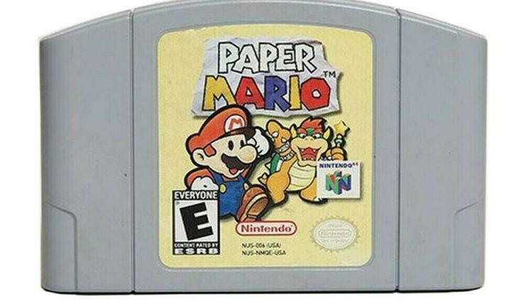 Paper Mario Nintendo 64 BRAND NEW CARTRIDGE – US Vendor