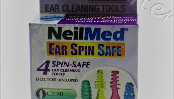 NeilMed Ear Cleaner Hotfoot Smartly-behaved 4 Reusable Ear Cleansing Instruments Original Free Shipping