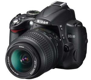 Nikon D5000 12.3 MP DX Digital SLR Camera with 18-55mm f/3.5-5.6G VR Lens