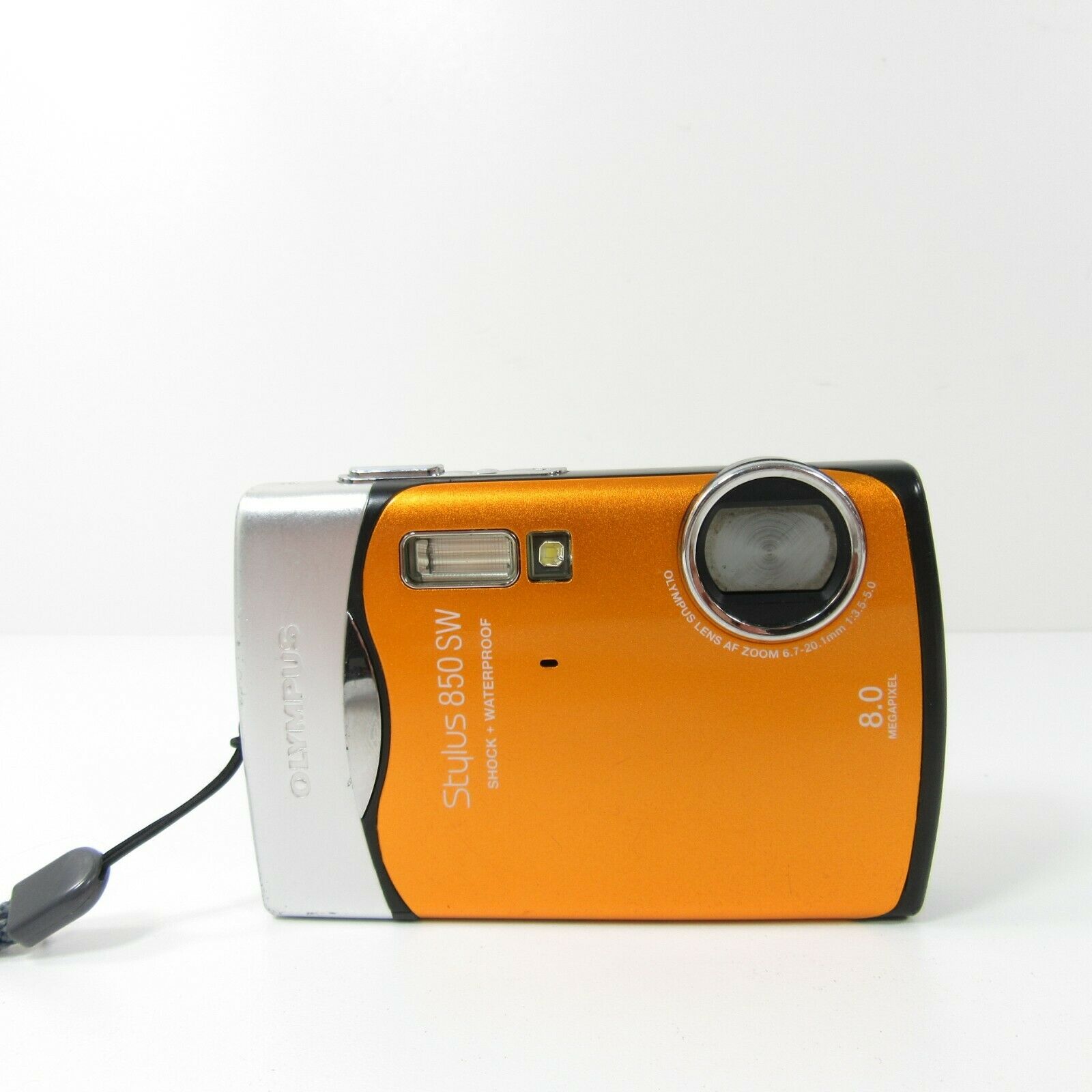 Olympus Stylus 790 SW 7.1MP Digital Camera Sunset orange