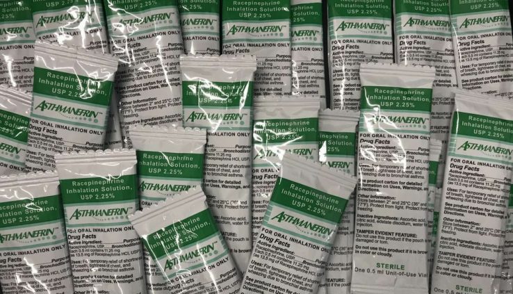 Asthmanefrin Bronchial asthma Remedy Fill up, 10 Packets -Expiration Date 02-2021