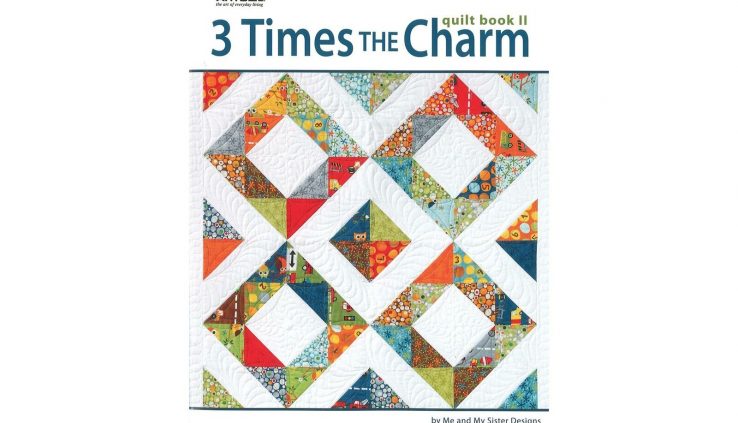 LEISURE ARTS 5952 3 TIMES THE CHARM BOOK 2 BK