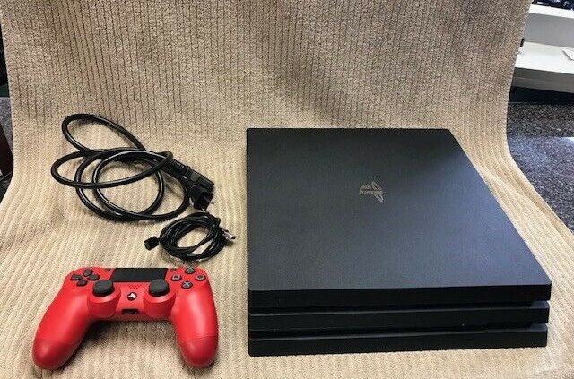 SONY PLAYSTATION 4 PS4 PRO GAMING CONSOLE 1 TB MODEL: CUH-7115B GOOD CONDITION