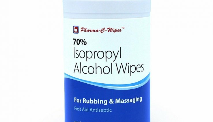 Pharma-C-Wipes 70% Isopropyl Alcohol First Motivate Wipe, Unusual – Pack Of 6