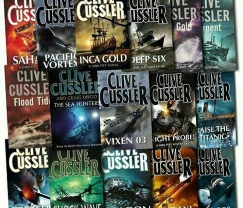 Clive Cussler ‘s e-book sequence lot 80+ books (Epub/Mobi/Pdf) electronic mail download