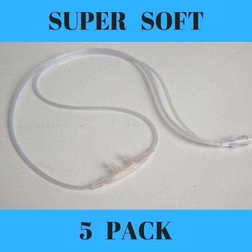 NEW - Salter Labs 16SOFT-7 Oxygen Nasal Cannula. Pack Of 5 (5) W/7ft ...