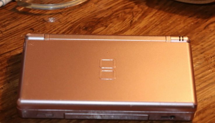 Nintendo DS Lite Steel Rose Handheld Gadget