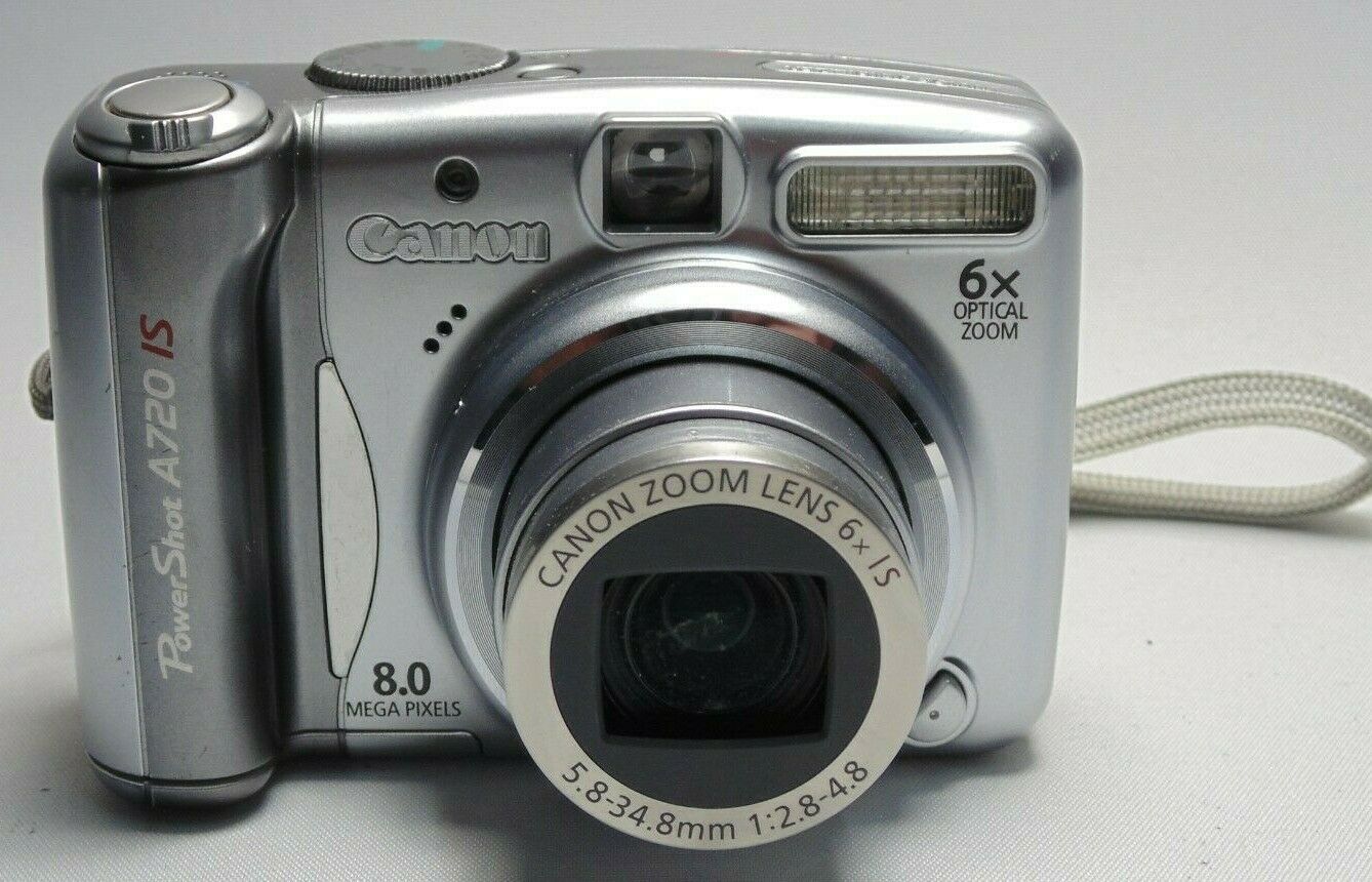 Canon PowerShot A710 IS Digital Camera 7.1MP 2.5" Exact Situation on 