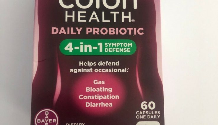 Phillips Colon Health Probiotic Supplement – 60 Capsules Exp 9 2022