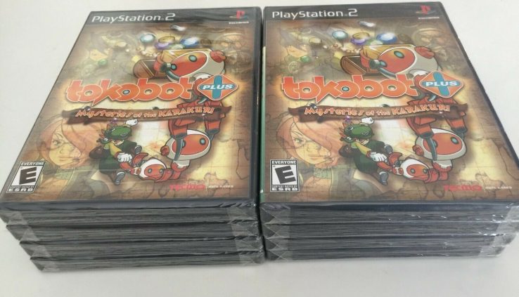 Tokobot Plus: Mysteries of the Karakuri (Sony PlayStation 2, 2006) PS2 NEW