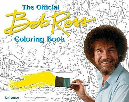 The Legit Bob Ross Coloring Book