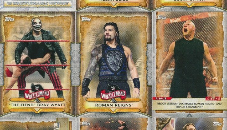 2020 Topps WWE Motorway to Wrestlemania BASE ROSTER WINNINGEST playing cards Prefer From List