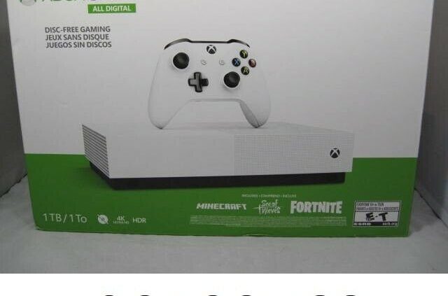 Microsoft Xbox One S V2 All Digital Version 1TB White Console