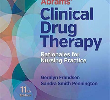 Abrams’ Scientific Drug Remedy: Rationales for Nursing Educate