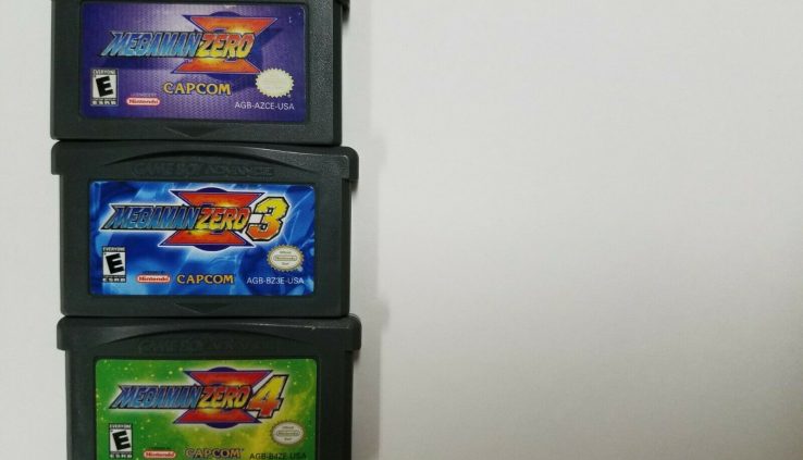 Mega Man Zero 1 3 And 4 (Gracious) (Nintendo Game Boy Arrangement, GBA)