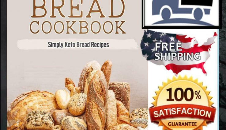 Keto Bread Cookbook: Simply Bread Recipes NEW Paperback Guide FREE FAST SHIPPING