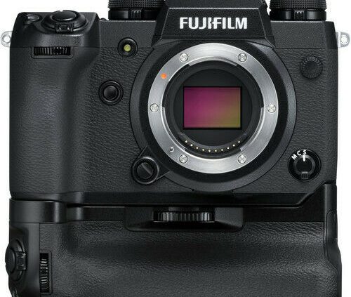Fujifilm X-H1 Physique w/Vertical Energy Booster Grip VPB-XH1 From US