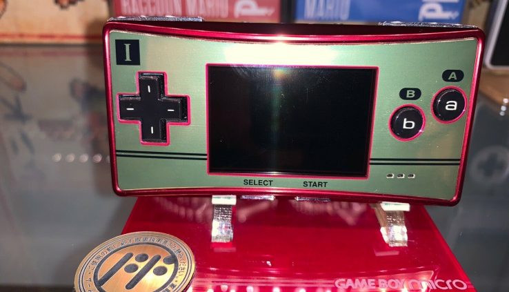 Nintendo Sport Boy Micro twentieth Anniversary Famicom Coloration Mario Console Japan