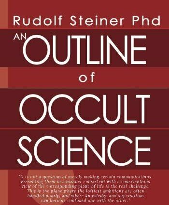 An Elaborate of Occult Science by Steiner  Original 9781460936375 Swiftly Free Transport-,