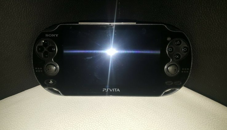 Sony PS Vita PCH-1000 Shadowy Handheld System — LOW FIRMWARE BELOW 3.60–READ!!