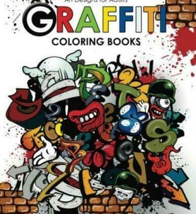 Graffiti Coloring Book for Adults, Paperback by Dabney, Georgia A.; Hipster C…