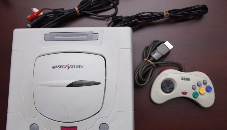 Sega Saturn console white very correct condition Japan SS system US Vendor