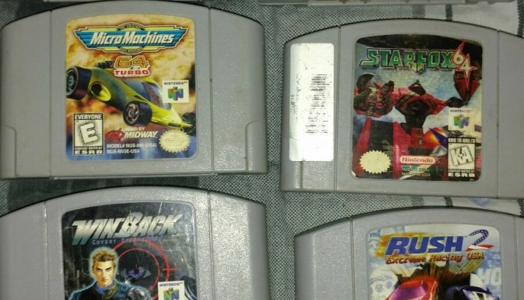 nintendo 64 comes with 9 games