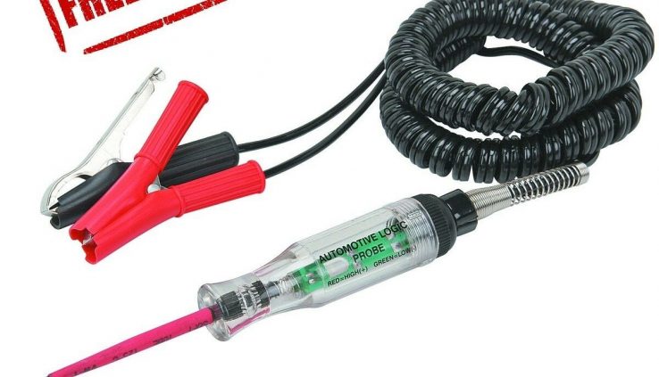 Computer Suited Car Logic Probe Circuit Voltage Tester 6 12 24 Volt Programs