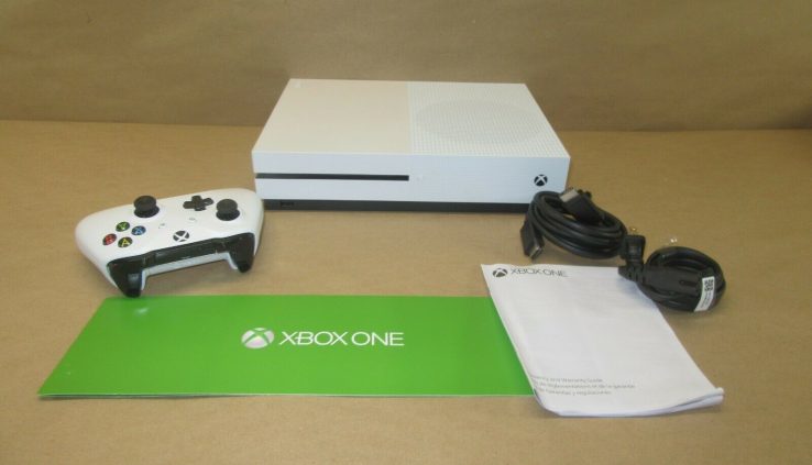 Microsoft Xbox One S 500GB Console, White