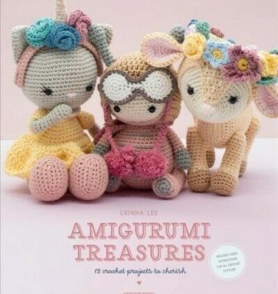 Amigurumi Treasures : 15 Crochet Initiatives to Cherish, Paperback by Lee, Erinn…