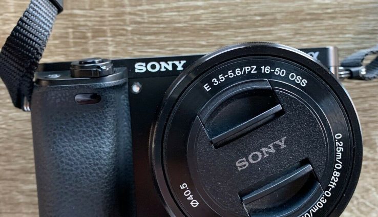 Sony Alpha a6000 24.3MP Digital SLR Digital camera – Sunless (OSS 16-50mm lens) with Case