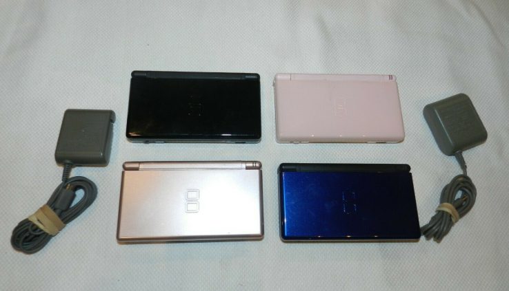 Nintendo DS Lite Console System Stylus & AC Adapter Charger – Procure Color USG-001