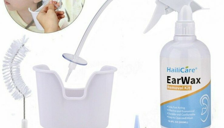 Ear Wax Elimination Cleansing Kit Earwax Remover Cleaner Irrigation Washing Bottle