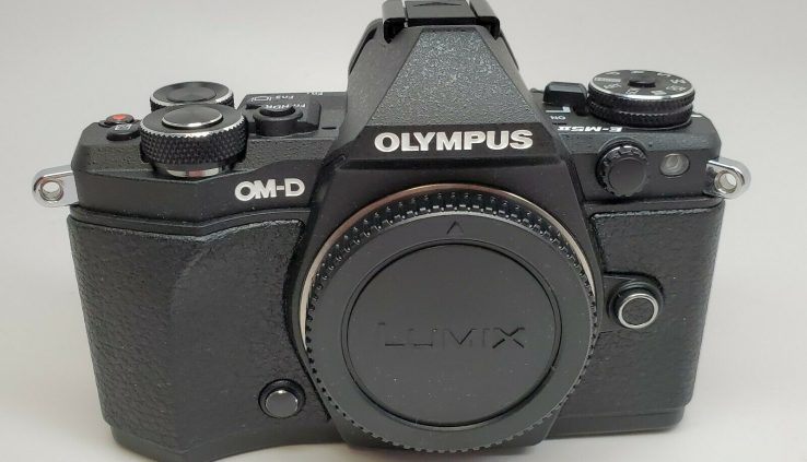 Olympus OM-D E-M5 16.1 MP Digital Digicam Sunless (Body Handiest)