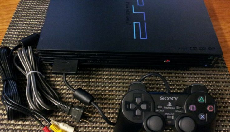 Sony PlayStation 2 Fats Unlit PS2 Console Complete System SCPH-50001