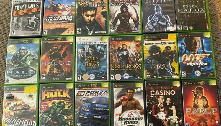 ORIGINAL XBOX GAMES!! Uncover & Purchase Video Video games!!! ***MINT***FAST SHIP***TESTED*