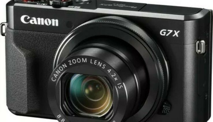 Canon PowerShot G7x Label II 20.1MP Digital Digicam 4.2x Optical Zoom Burly-HD