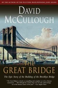 The Tremendous Bridge a paperback e book by David McCullough FREE SHIPPING Brooklyn