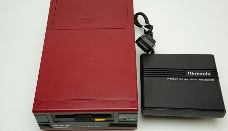 Nintendo Famicom Disk System Console Recent rubber belt NES From Japan