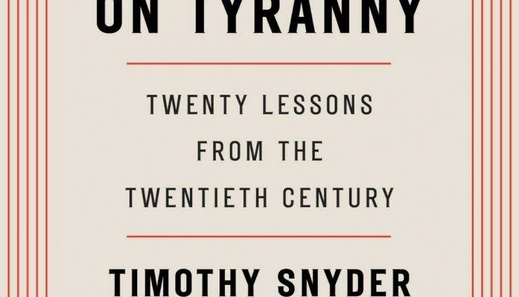 On tyranny: Twenty lessons from the twentieth century🔥[P-D-F]🔥