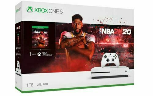 Xbox One S 1TB NBA2K20 Console Physical Reproduction Sport Bundle New