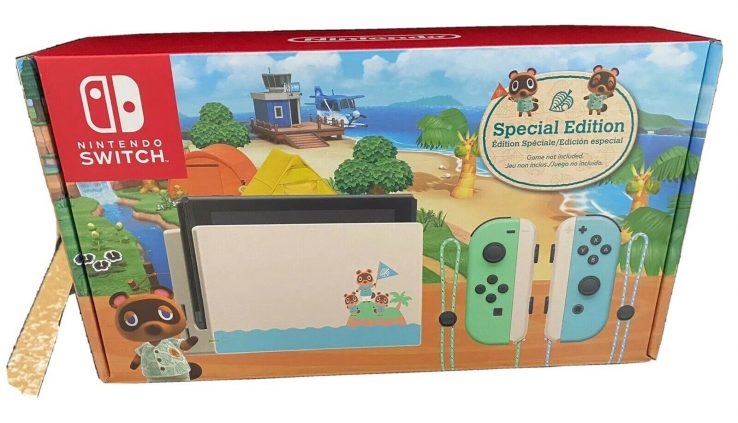 In Stock! Original Unreleased Animal Crossing Nintendo Swap 32GB Special Edition