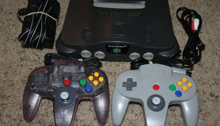 Nintendo 64 N64 Video Recreation Console System Retro Bundle 2 Knowledgeable OEM Controller