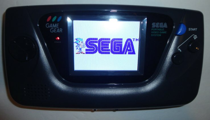 Sega Sport Gear Birth Version Shadowy Handheld Machine MCWILL lcd mod, vga