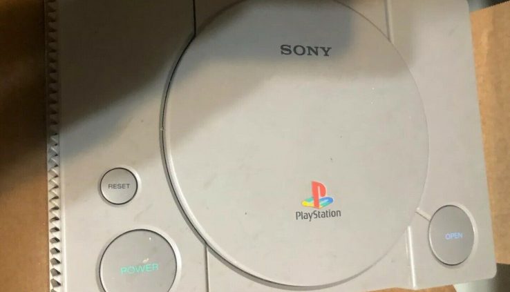 PlayStation 1 PS1 Console Greatest(no Cords) + 10 Video games Examined and Working Splendid!