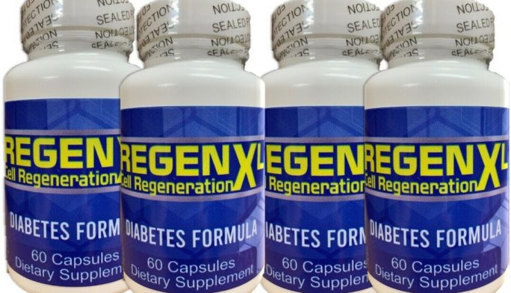 4 Maxregen Diabetic Regenxl Muscle Energy Strength Gluten Free Supplement Pills