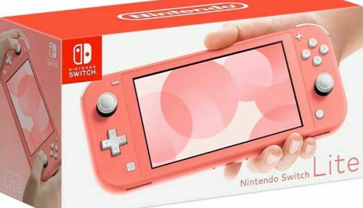 NEW Nintendo Switch Lite Coral Red Console PREORDER USA
